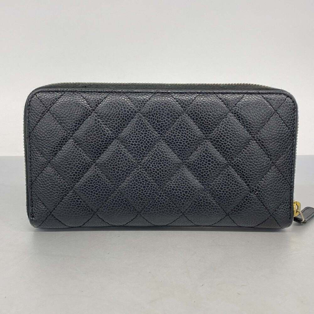 CHANEL Black Caviar Leather Wallet - Picture 9 of 9